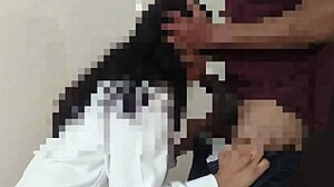 College Trainee Nurse Sucking Doctor BBC!