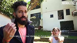 Mamacitaz - Maria Calor Logan Salamanca - Thick Curvy Latina Masseur with Huge Tits Fucks Client