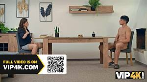 Czech Mature Cock Sitter Jerking Off in Stockings