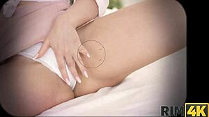 Suggestive Guy Gives Cunnilingus And Gets Anus Licked Very Well