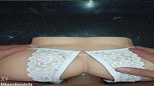 Trailer Sexo Anal Con Candy In White Thong With Gaping Asshole Action