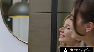 Petite Teen Demi Hawks Caught Stacked Chloe Surreal Fucking Stepmom Serene Siren in Lesbian Threesome