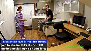 New nurse Maverick Williams dives into clinical experience with pregnant patient in latex gloves!