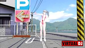 Oh man, I mixed this mmd futanari masturbation dance with dj riko's wavefile, it's so hot... wait, wavefile?