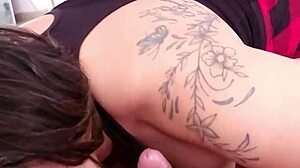 hey my stepmom just loves swallowing cum every morning it's her favorite routine