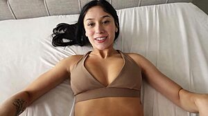 Step Sis Alexa Chains Gets Help Stretching with Bondage and Doggystyle Action