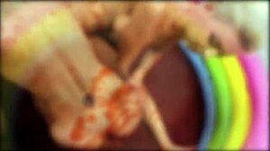 Lou Lou and Christine Love are horny blonde lesbians who get their pussies licked eagerly