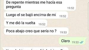 Hey, she tells me about her second dirty cheating fuck, part 6 with young girlfriend. 😏