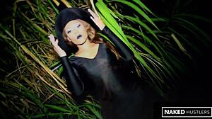 Halloween Night With Big Black Cock