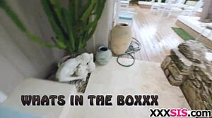 ashley adams spreads her tight ass to take stepbros big cock deep inside during homemade hardcore session