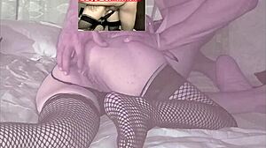 fuerte anal action ends with cumshot on huge ass of sexy alumna milf