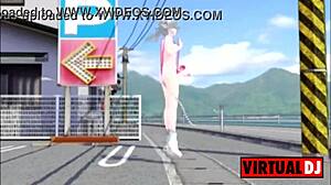 Oh man, I mixed this mmd futanari masturbation dance with dj riko's wavefile, it's so hot... wait, wavefile?