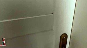 My wife engaged in intense fucking with her Brazilian friend. I waited outside the door listening to their interracial encounter.