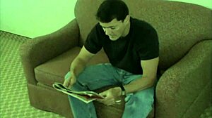 tall goddess amazon blonde dominatrix facesitting a man hard with her ass in femdom ass licking