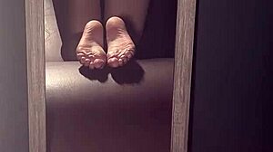 I got the sloppiest blowjob ever from this 18 year old college slut in her bedroom