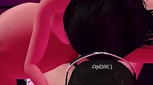 Macho cogiendo duro a su puta and making her scream!