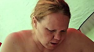 I creampied her sneakily in the tent