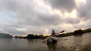 Flashing Tits and Boobs on Public Outdoor Boat