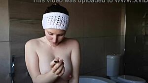 oh yeah cute brunette, light up that cigarette and smoke it slow