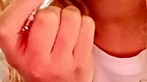 Pov Roleplay Video Call with Your Latina Virtual Girlfriend Wants Sex Blonde Dress Small Tits!