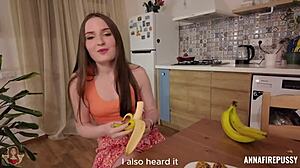 Annafirepussy Pussy Tastes Like Banana With Surprising Squirt Test