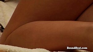 the education of adela busty lesbian slave gives perfect sex massage to mistress