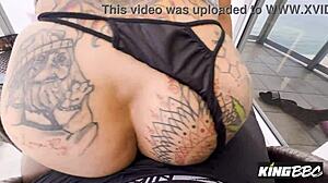 short-haired pawg gia lovely bounces on louie smalls bbc