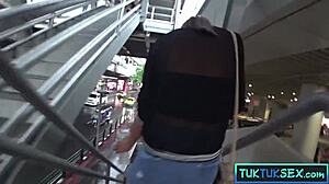 Asian Student Teen 18+ Picked Up in Tuktuk for Passionate Sex