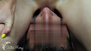This is real homemade facesitting with my best friend getting massive squirting orgasm on her face