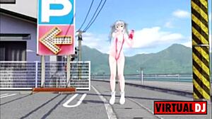 Oh man, I mixed this mmd futanari masturbation dance with dj riko's wavefile, it's so hot... wait, wavefile?
