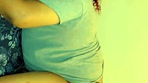 Sucking my big black dildo slow and sloppy as a crossdressing transsexual.