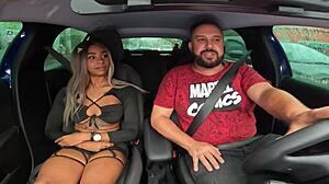 Ana Sasuga Strips Naked In Sao Paulo Streets For Hairy Pussy Outdoor Interview