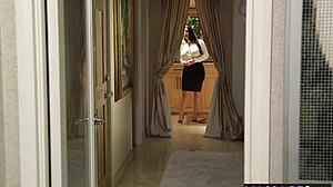 sexy small tits milf kristen scott massages busty milfs body and wet pussy