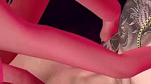 Macho cogiendo duro a su puta and making her scream!