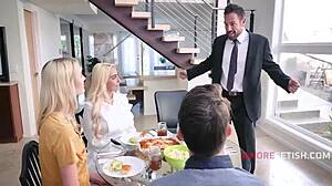 Bold Family Orgy with Freeuse Ignore Fetish and Eye-Rolling Mother-in-Law