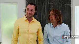 Boss Lady Jordan Maxx Regrets Harsh Treatment As Employees Pound Her Big Tits And Pussy In 3some! Blackmailed Nerd Glasses Milf Gets Intense Group Action.