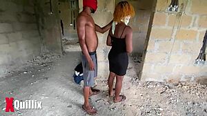 Outdoor Couple Quickie With Big Ass Cum