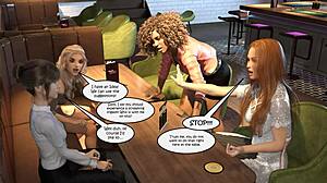 Hey, check out this office party comic where everyone mingles in chapter 02.