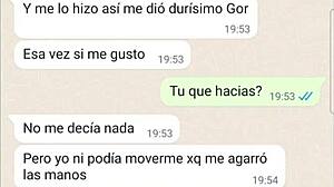 Hey, she tells me about her second dirty cheating fuck, part 6 with young girlfriend. 😏