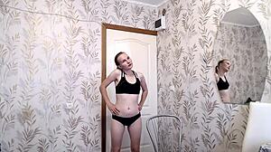 masturbating after my workout routine