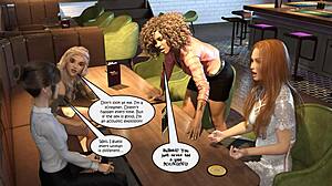 Hey, check out this office party comic where everyone mingles in chapter 02.