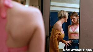 Oh dee williams gets closer with melody marks turning into a tender moment where they discover each other's true beauty through gentle touches