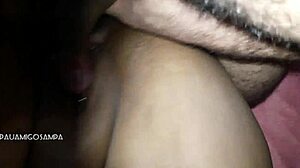 Pierced pussy gets raw action.
