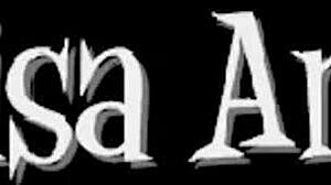 lisa ann spreads thick legs in lingerie teasing