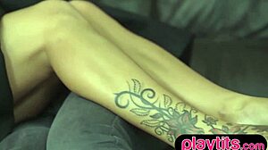 How does that big boob czech milf's ass spread for boyfriend's pounding?