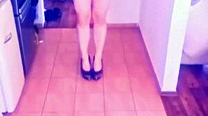 i train my tight ass with dildos as cute european tranny babe veronica