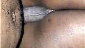 yo, this curvy ebony milf rides cock so tight and warm...