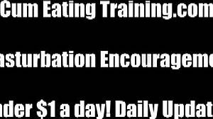 Jerk Off And Eat Your Cum If You Watch Us Cei Humiliation