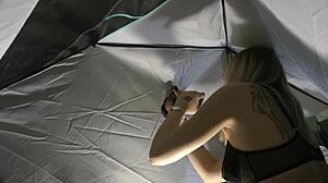 Horny Blonde Slut's Oily Hands Milk Monster Cock To Ruined Gloryhole Orgasm