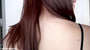 jewels vega strips and slurps huge cock pov till cum swallow